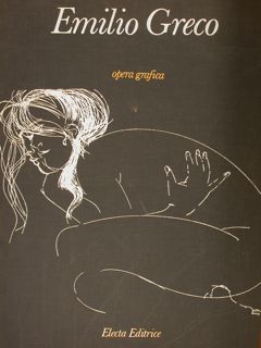 EMILIO GRECO OPERA GRAFICA.
