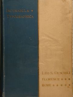 INCUNABULA TYPOGRAFICA. NOUVELLE COLLECTION DE 1000 INCUNABLES.