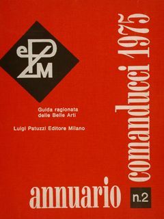 ANNUARIO COMANDUCCI n°2. 1975. Guida ragionata delle Belle Arti.