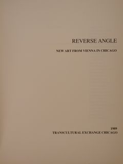 REVERSE ANGLE, NEW ART FROM VIENNA IN CHICAGO.