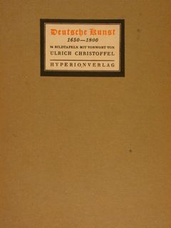 DEUTSCHE KUNST 1650-1800-