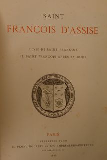 SAINT FRANCOIS D'ASSISE.