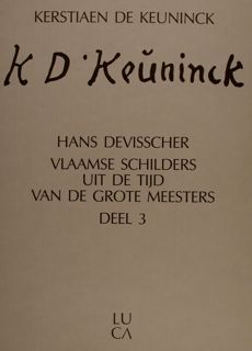 KERSTIAEN DE KEUNINCK MET CATALOGUE RAISONNÉ (1560-1633).