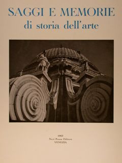 SAGGI E MEMORIE DI STORIA DELL'ARTE 3.