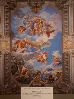 AFFRESCHI DI PALAZZO CORSINI A FIRENZE 1650-1700.