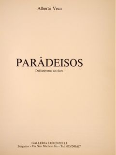 PARÁDEISOS Dall'universo del fiore.
