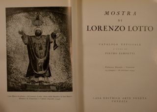 MOSTRA DI LORENZO LOTTO. Venezia, 14 giugno - 18 ottobre …