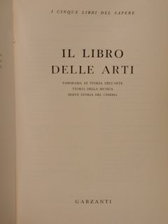 IL LIBRO DELLE ARTI.