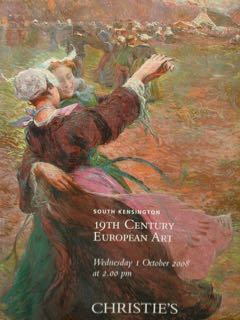 19th Century European Art. South Kensington, Wednesday 1 October 2008.