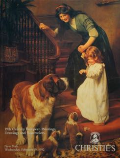 19th Century European Paintings, Drawings and Watercolors. New York, Wednesday, …