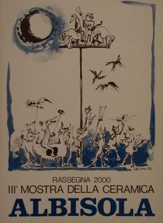 ALBISOLA. Rassegna 2000. III^ MOSTRA DELLA CERAMICA 1976.
