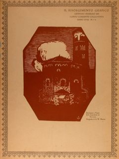 IL RISORGIMENTO GRAFICO. Gennaio-Febbraio 1921, Anno XVIII N. 1-2.