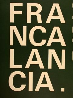 FRANCALANCIA. Roma, l’Attico-Esse Arte, 1983.