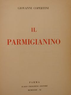 IL PARMIGIANINO.