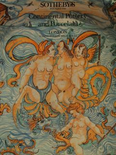 CONTINENTAL POTTERY AND PORCELAIN. Sotheby’s, London, 1986.