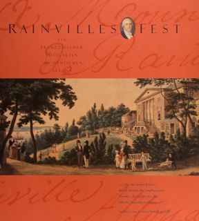 RAINVILLES FEST. Panorama Französischer Lustgarten im Dänischen Altona.
