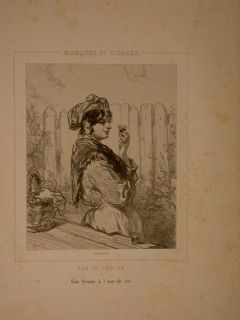 GAVARNI. MASQUES ET VISAGES, Paris, s.d. (metà ‘800).