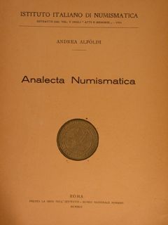 Istituto Italiano di Numismatica. ANALECTA NUMISMATICA.