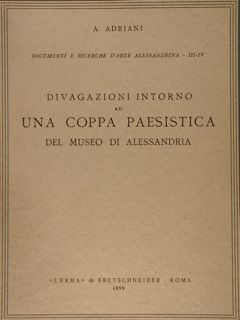 DIVAGAZIONI INTORNO AD UNA COPPA PAESISTICA DEL MUSEO DI ALESSANDRIA.