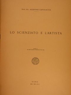 LO SCIENZIATO E L’ARTISTA. Estratto da: Atti dell’Accademia Nazionale di …