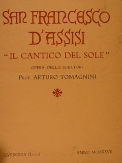 SAN FRANCESCO D’ASSISI “IL CANTICO DEL SOLE” OPERA DELLO SCULTORE …