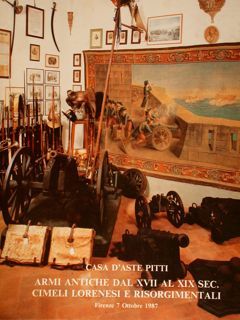 Casa d’Aste Pitti. ARMI ANTICHE DAL XVII AL XIX SEC. …