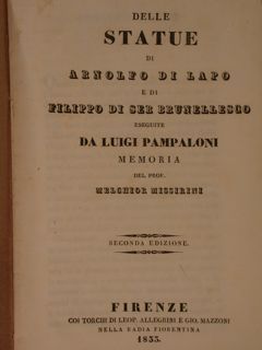 DELLE STATUE DI ARNOLFO DI LAPO ED I FILIPPO DI …