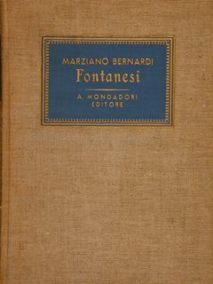ANTONIO FONTANESI. A. Mondadori, Verona, 1933.