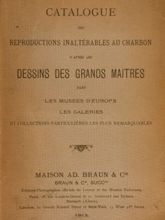 CATALOGUE DES REPRODUCTIONS INALTÉRABLES AU CHARBON D’APRÈS LES DESSINS DES …