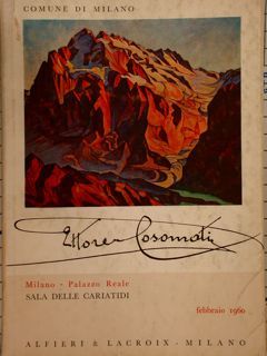 ETTORE COSOMATI. Milano, Palazzo Reale Sala delle Cariatidi, 1960.