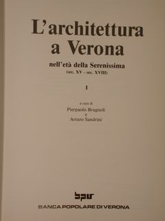 L'ARCHITETTURA A VERONA nell’età della Serenissima (sec. XV - sec. …