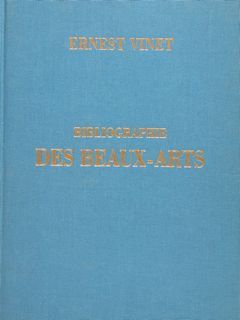 BIBLIOGRAPHIE DES BEAUX-ARTS. Paris, 1874.