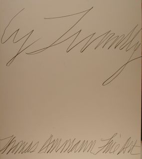 CY TWOMBLY, 6 Paintings 3 Sculptures. Thomas Ammann Fine Art, …