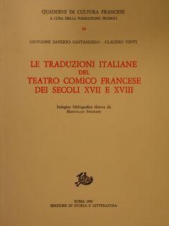 Edizioni di Storia e Letteratura. Quaderni di Cultura Francese a …