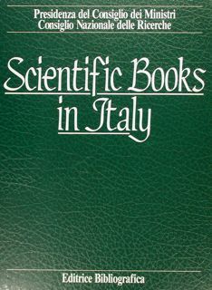 SCIENTIFIC BOOKS IN ITALY.