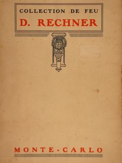 Collection de Feu -D. RECHNER. CATALOGUE d'anciennes Porcelaines Francises et …