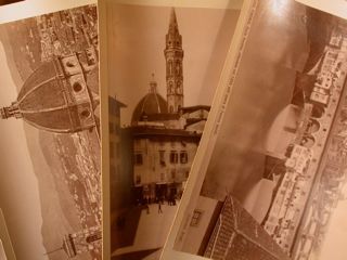 FIRENZE. 53 Foto realizzate dallo Sudio Brogi (fine 1800) con …