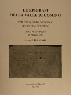 LE EPIGRAFI DELLA VALLE DI COMINO. Atti del quarto convegno …