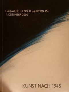 Hauswedell & Nolte - Auktion 354, 1. Dezember 2000. KUNST …