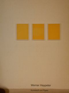 WERNER HAYPETER. Kunststoff und Papier. Saarland Museum Saarbrucken, 8.3 - …
