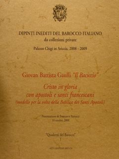 DIPINTI INEDITI DEL BAROCCO ITALIANO da collezioni private. Palazzo Chigi …