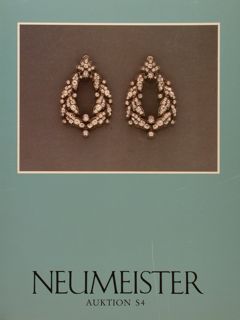NEUMEISTER. Auktion S4, 5.November 1991, Muenchen. SCHMUCK, UHREN, DOSEN.