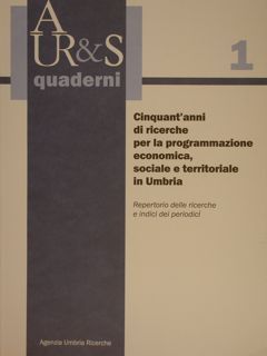 CINQUANT'ANNI DI RICERCHE PER LA PROGRAMMAZIONE ECONOMICA, SOCIALE E TERRITORIALE …