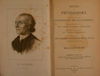 Essays on PHYSIOGNOMY: designed to promote the Knowledge and the …