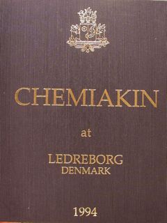 CHEMIAKIN at Ledreborg, Denmark. Ledreborg 18/6-17/7, 1994.