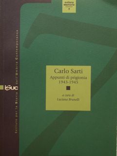 CARLO SARTI. APPUNTI DI PRIGIONIA. Istituto per la Storia dell'Umbria …