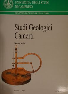 Università degli Studi di Camerino. Dipartimento di Scienze della Terra. …