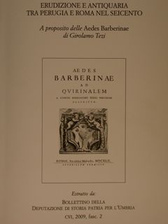 ERUDIZIONE E ANTIQUARIA TRA PERUGIA E ROMA NEL SEICENTO. A …
