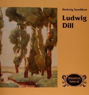 LUDWIG DILL (1848 - 1940). Dachauer Schloss, 11. Maerz bis …