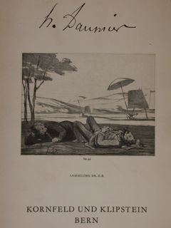 Auktion 130. SAMMLUNG HONORE' DAUMIER. Litographien - Originalstein - Plastiken. …